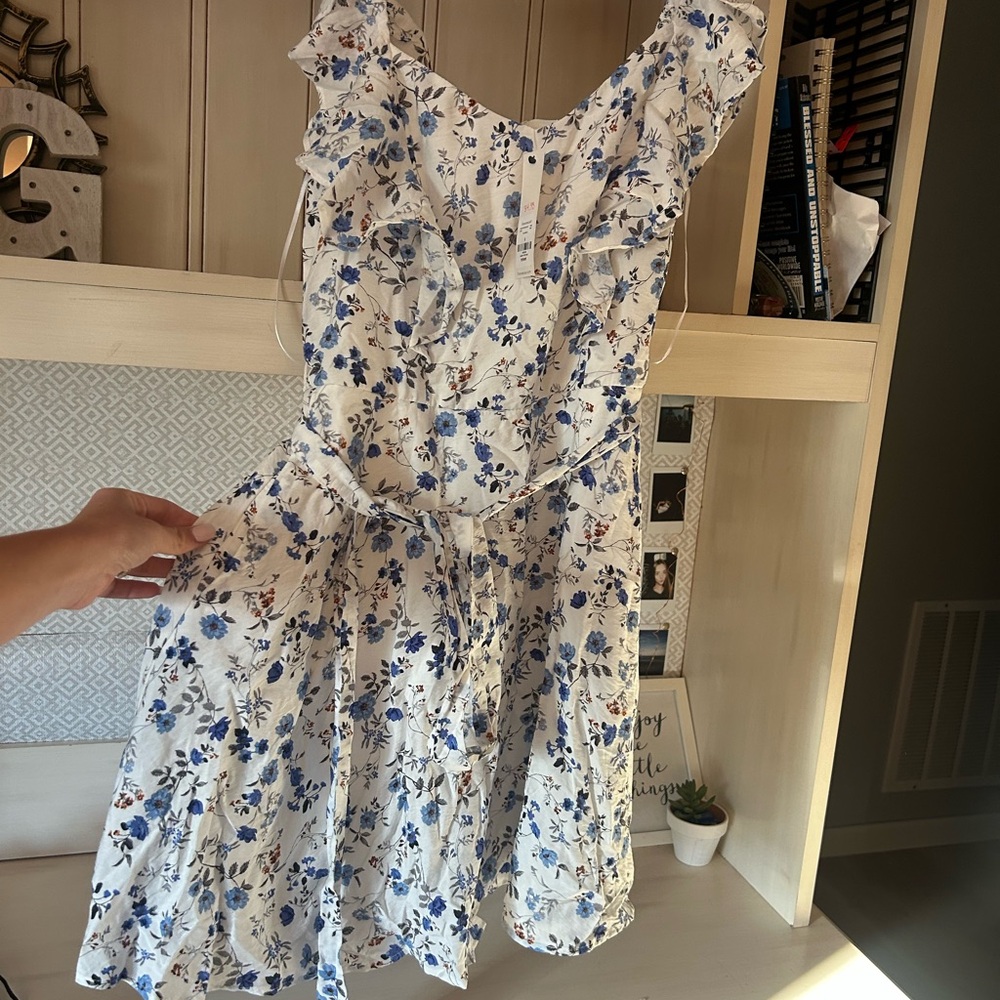 Floral Ruffle Dress